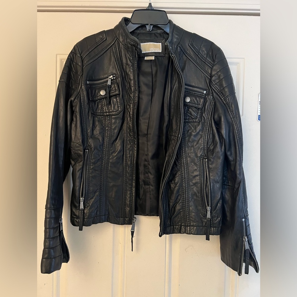 Michael Kors leather Jacket
